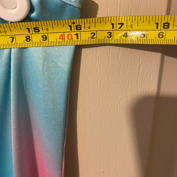 LADIES LONG CRISS CROSS NECK SLEEP DRESS - Picture 9 of 9